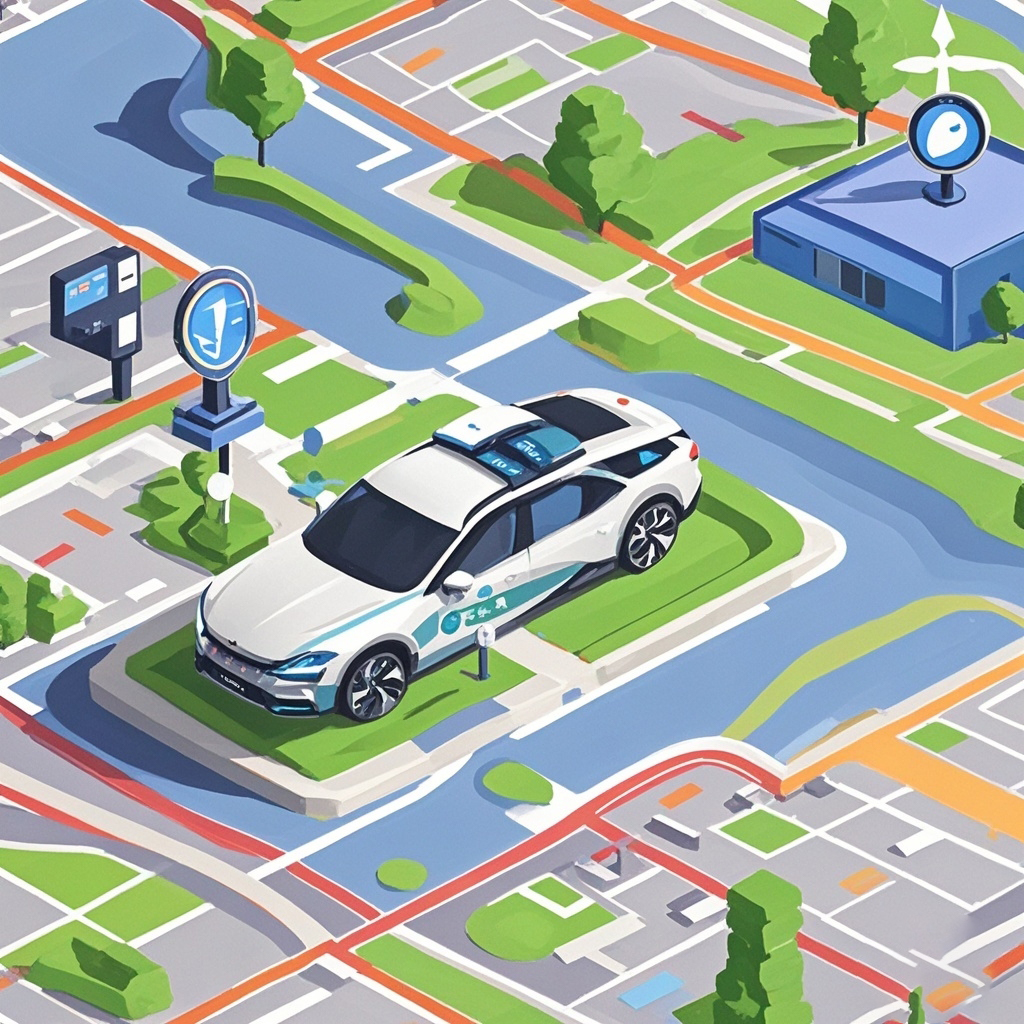 Cách GPS tăng cường điều hướng và lập bản đồ cho các phương tiện tự trị
